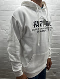 Fast Back Ropes - White Fast Back Hoodie