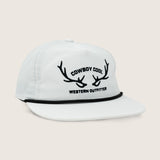 Cowboy Cool Cap - Western Outfitters Rope (White)