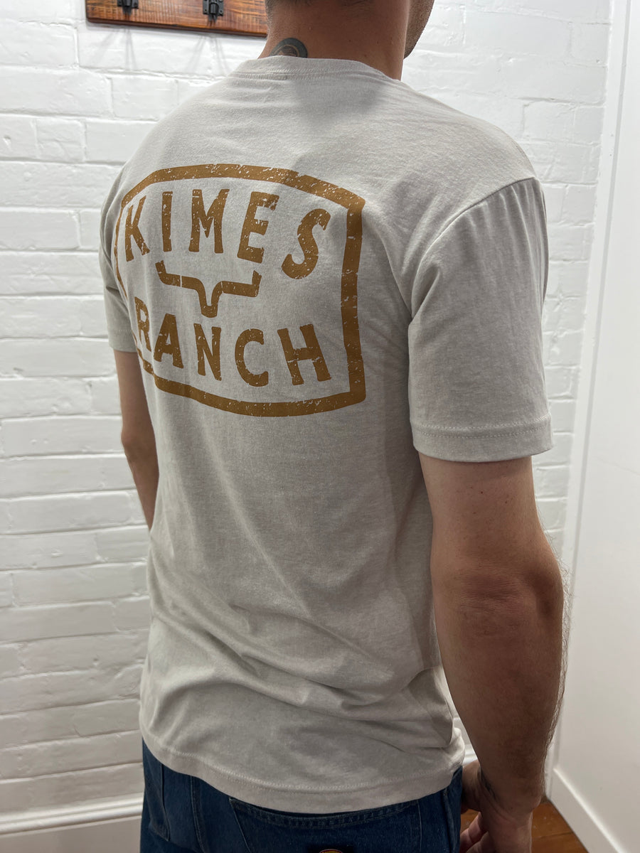 Kimes Ranch Tee - Invitation (Pepper)