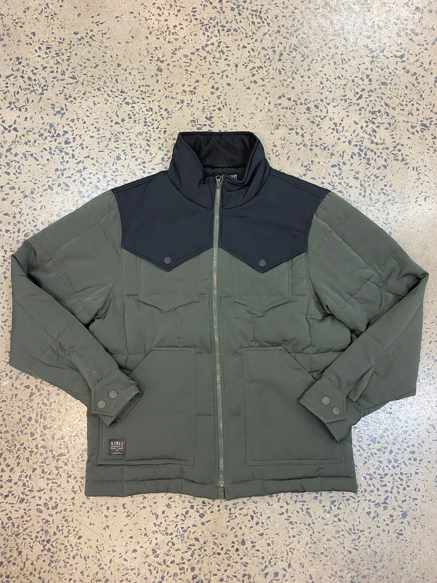 Kimes Ranch Colt Jacket Black/Army The Cowboy's Closet