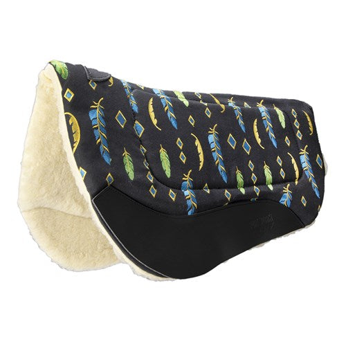 Barrel Racing Saddle Pad Feather The Cowboy's Closet
