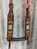Leather One Ear Headstall - Desert Loom (SF-927)