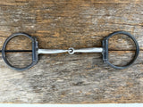 Dutton "43" D-Ring Snaffle Bit - Two Piece Smooth (43-32)