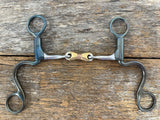 Dutton "A" Short Cavalry Bit - Three Piece Dogbone (A-19)