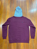 Hooey Hoodie - Tundra (Burgundy/Grey)