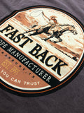 Fast Back Ropes - Cowboy Tee (Brown)