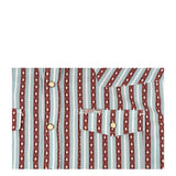 Lazy J Ranch Wear - Pearl Snap Short Sleeve Shirt (Teal Mesa)