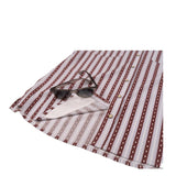 Lazy J Ranch Wear - Pearl Snap Short Sleeve Shirt (White Mesa)