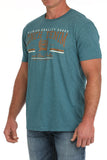 Cinch Mens Tee - Teal