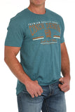 Cinch Mens Tee - Teal