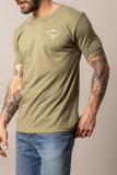 Kimes Ranch Tee - Cut Through (Light Olive)