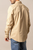 Kimes Ranch - Men's Long Sleeved Shirt Smalls (Tan)