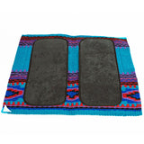 Ortho Equine Saddle Blanket - Firecracker Teal Multi