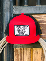 Lazy J Ranch Wear Cap - Red Cattle Headquarters