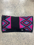Ortho Equine Contoured Saddle Blanket - Pink/Black