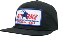 Fast Back Ropes -  Black Retro Cap