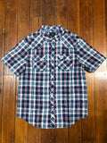 Kimes Ranch - Danford Short Sleeve Dress Shirt (Blue)