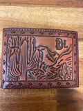 Red Dirt Hat Co Wallet - Desert Scene
