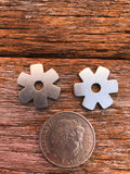 Dutton Spur Rowels - Brushed 6pt.