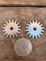 Spur Rowels - 1-3/16″ Stainless Steel Brushed 10 pt.