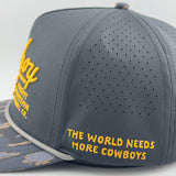 Cowboy Revolution Cap - Atakapa Flatline - Nola Black