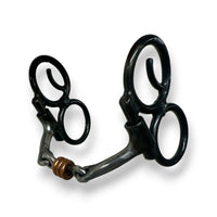 Dutton "80" Double Ring Bit - Three Piece Dog Bone W/ Copper Rings (80-12)