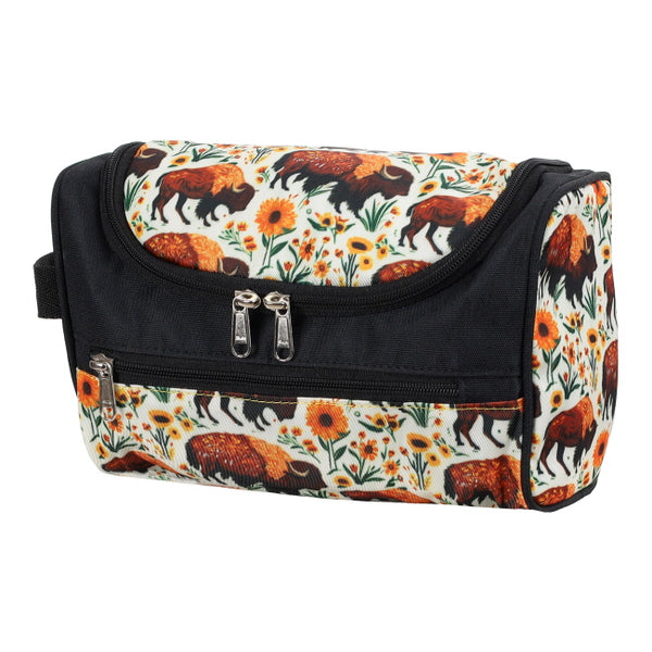 Hanging Toiletry Bag - Bison Blooms