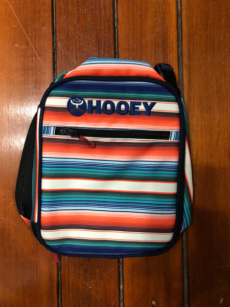Hooey Lunch Box - Navy/Serape Pattern