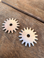 Spur Rowels - 1-3/16″ Stainless Steel Brushed 10 pt.