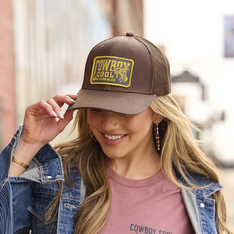 Cowboy Cool Cap - Roughrider (Saddle Brown) – The Cowboy's Closet