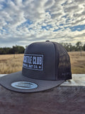 B Rural Co - Fat Cattle Club Mesh Back Charcoal Cap
