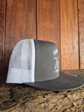 B Rural Co - Good Dog Grey/ White Mesh Back