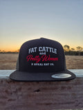 B Rural Co Cap - Fat Cattle & Pretty Women Black/Red