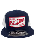 Red Dirt Hat Co Cap - Fillin' Station Navy/White