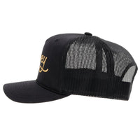 Hooey - OG Black with Gold Stitching
