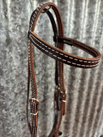 Latigo Leather Browband Bridle