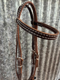 Latigo Leather Browband Bridle