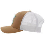 Hooey Youth Cap - Sterling Tan/White