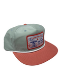 Rancho Relaxo Hat Co - 256 Show Biz Seafoam/Salmon