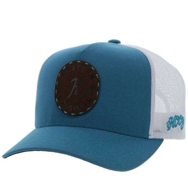 Hooey - Teal/White SPUR Cap