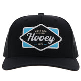 Hooey - Diamond Black 6 Panel Trucker