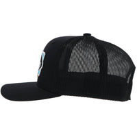 Hooey - Diamond Black 6 Panel Trucker