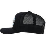 Hooey - Diamond Black 6 Panel Trucker