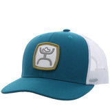 Hooey - ZENITH Teal/White Cap