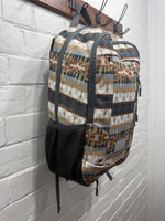 Hooey Rockstar Backpack Charcoal/Tan with Comanche Pattern