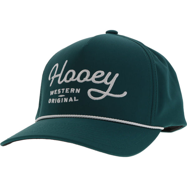 Hooey - OG Teal with White Stitching Cap