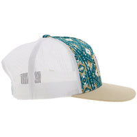 Hooey Doc Cap - Teal/Tan Aztec