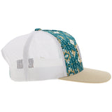 Hooey Doc Cap - Teal/Tan Aztec