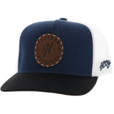 Hooey Cap - Spur Denim/White