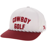 Hooey Cowboy Golf - White/Red